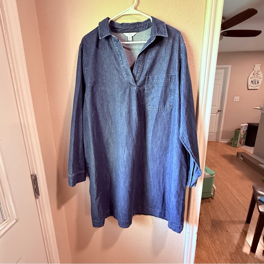 Time and Tru Denim dress in Blue